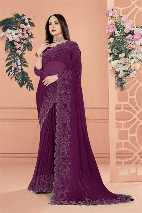 Rani 2188 Colors Siroski Work Fancy Saree Collection