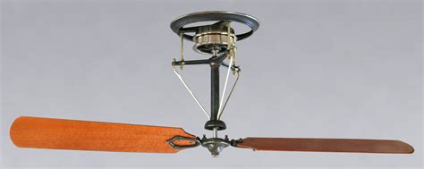 Antique style mahogany ceiling fans that are direct drive or pulley ...