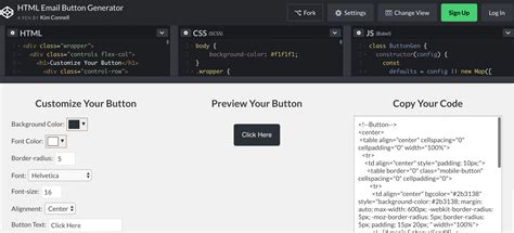 Image result for Email Button HTML Code