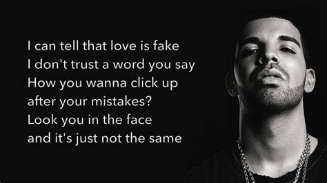 Drake - Fake Love (Lyrics) Chords - Chordify