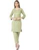 Buy Green Kurta Suit Sets for Women by FNOCKS Online | Ajio.com
