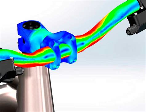 Solid Work 2D Linear Simulation 的图像结果