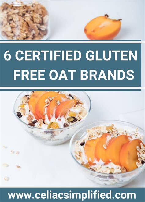 6 Certified Gluten-Free Oat Brands | Snacks saludables recetas ...