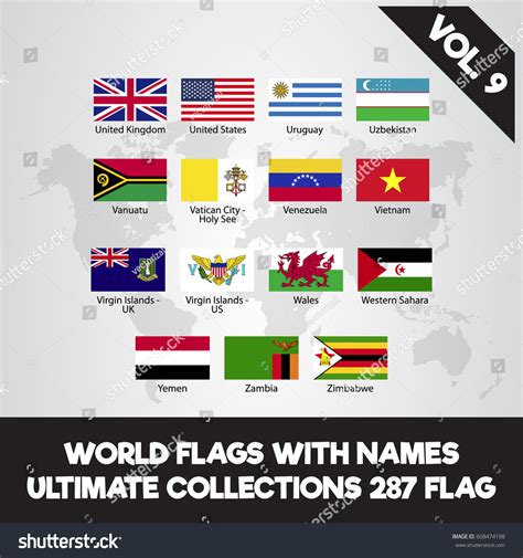 257 Flags of the World 的图像结果