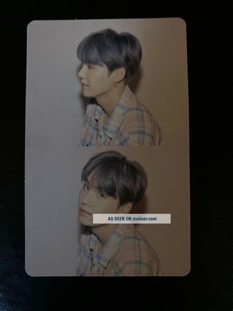 SUGA YOONGI - OFFICIAL PHOTOCARD VERSION 01 - BTS Map Of The Soul Persona | #13030578