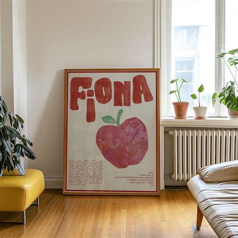 Buy Apple Poster Online In India - Etsy India