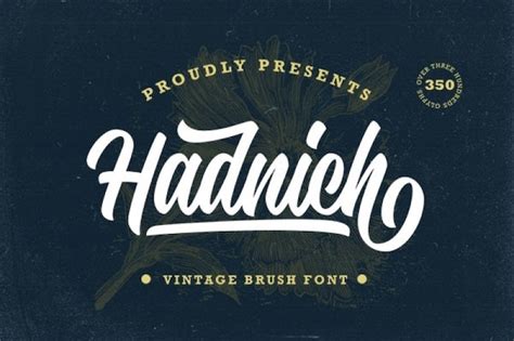 Hadnich Font | Download on Freepik