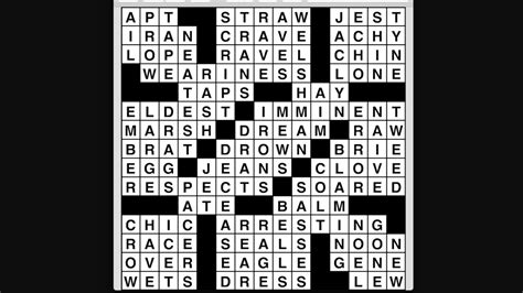 Crossword puzzle, Wander Words answers: May 16, 2019 - Metro US