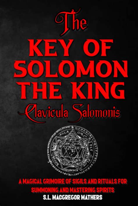 Buy The Greater Key of Solomon, Or Clavicula Salomonis: This 18th ...