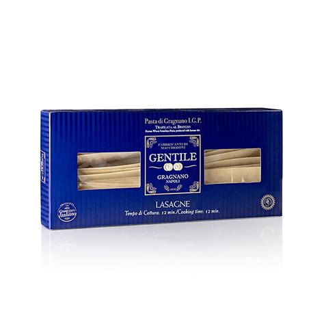 Pastificio Gentile Gragnano IGP - Lasagna sheets, 500g, pack | GOURMET ...