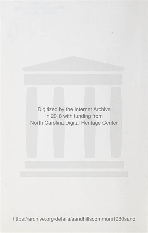 Sandhills Community College Course Catalog [1980-1982]