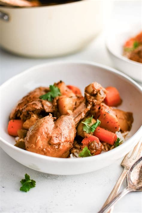 Pollo Guisado | Puerto Rican Chicken Stew