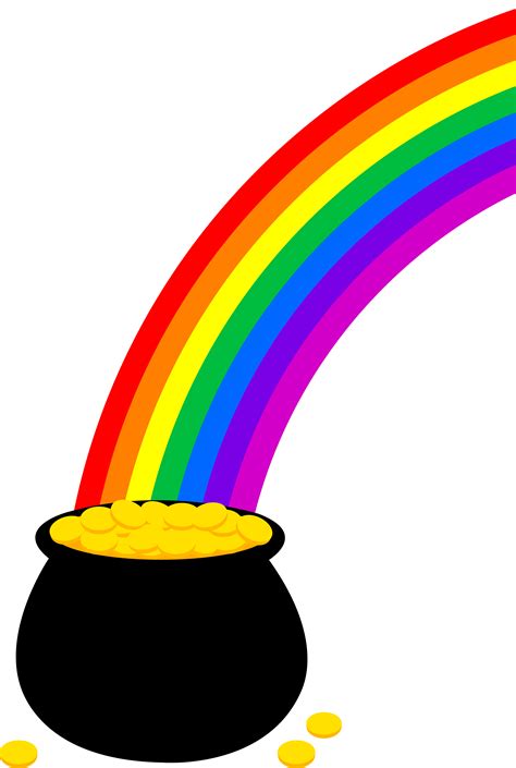 Pot of Gold with Rainbow - St. Patrick's Day Crafts