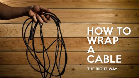 Image result for Cable Wrap Using Over Under Method