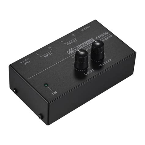 PP500 Phono Turntable Preamp Electronic RCA Input RCA/TRS Output Stereo