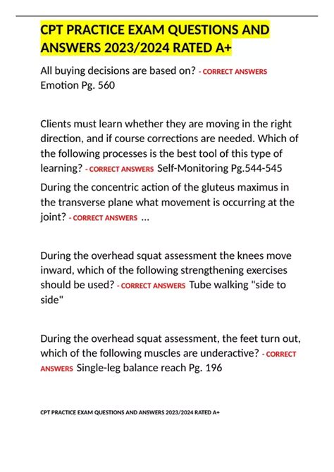 Image result for CPT Practice Test