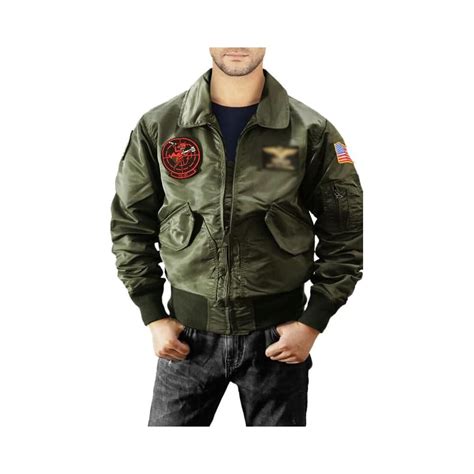 Leather Jacketz Tom Cruise Top USAAF Pilot Flying Air force Bomber ...