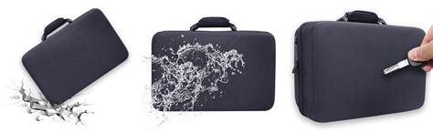 PSS Compatible with PS5 Travel Bag Briefcase Hard Shell Carrying Case ...