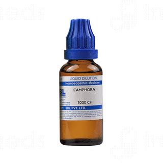 Sbl Camphora 1000 Ch Dilution 30 Ml - Uses, Side Effects, Dosage, Price ...