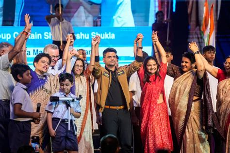 Shubhanshu gets hero's welcome in Lucknow after historic space mission