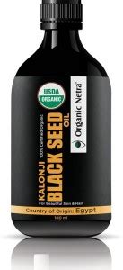 Organic Netra Black Seed Kalonji Oil All Skin types & Hair Reduces ...