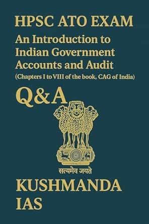 HPSC ATO EXAM: Q&A of Chapters I to VIII of the book An Introduction to ...