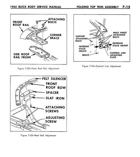 1962 Buick Body Service Manual - 07 Top Page 15 of 37