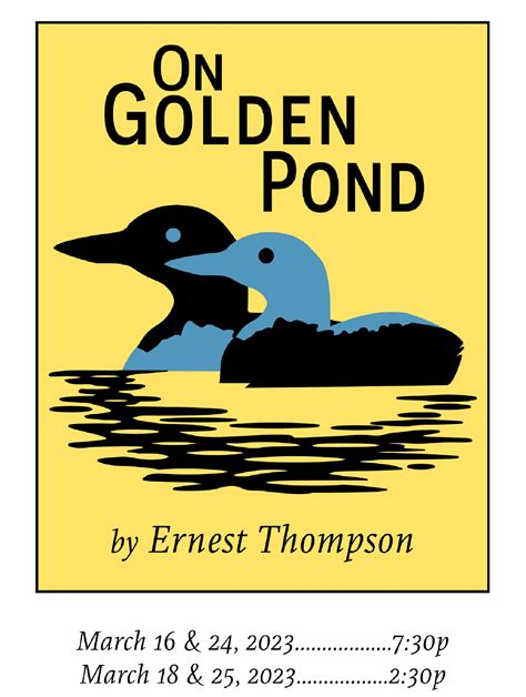 On Golden Pond at East Brainerd Community Theater - Performances March ...