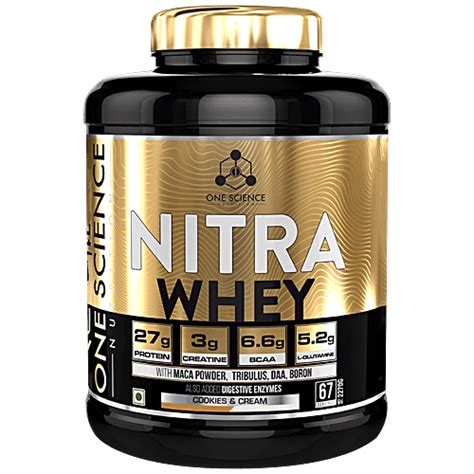 Buy One Science Nutrition Nitra Whey Protein - Strengthens Muscles ...