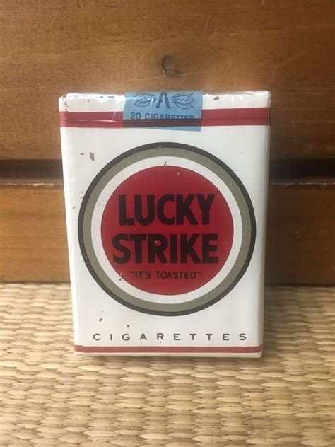 1960’s Lucky Strike Cigarette Soft Pack! - Danly's Vintage Cigarette ...