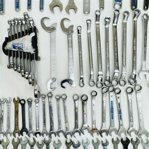 スパナ レンチ まとめて約12kg 大量セット TOP MFG AIGO HIT SANKI NETSUREN SUPER BESTTOOL ...