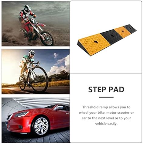 Foriy Rubber Curb Ramp 2'' Driveway Ramp 1 Pack Heavy Duty India | Ubuy