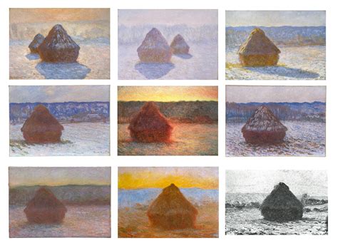 Monet Haystacks Series