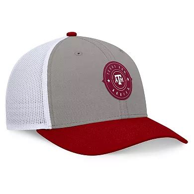 Men's Top of the World Gray/Maroon Texas A&M Aggies Rob Trucker ...
