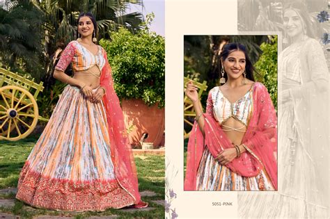 Zeel Lavanya Chinon Silk Designer Lehenga Choli Collection