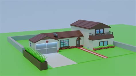3D model Rick and Morty house VR / AR / low-poly | CGTrader