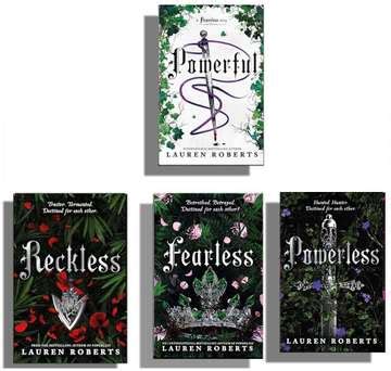 Powerless Trilogy and Powerful 4 Books Collection Set by Lauren Roberts ...