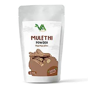 Vermillion Ayurveda 100% Herbal, Organic and Pure Mulethi Powder for ...