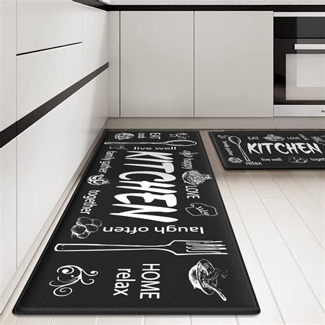 Amazon.com: KIMODE Anti Fatigue Kitchen Mats, Farmhouse Kitchen Rugs ...