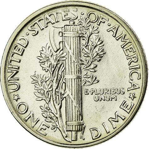 One Dime 1943 Mercury, Coin from United States - Online Coin Club