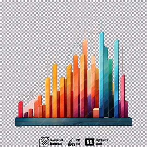 A set of colorful bar graphs in a professional layout isolated on a ...