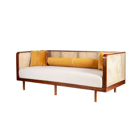 Ravah teak wood sofa – opaquestudio.in