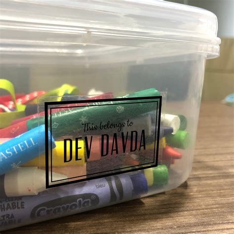 Transparent Labels - Pack of 32 – Buy Now at My Baby Babbles