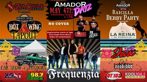 AMADOR DAYZ, Amador LIVE, Las Cruces, 4 May 2024 | AllEvents.in