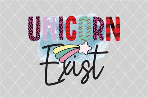 Unicorn Exist Graphic by printSVG · Creative Fabrica