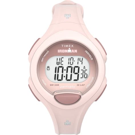 TIMEX E30 Grey Oval Dial Digital Women's Watch - TW5M55500JQ