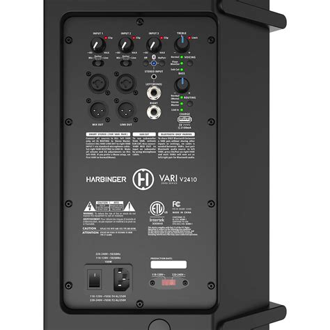 Harbinger VARI 2400 Powered Speakers