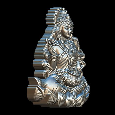 Dhanalakshmi 3D Model | Cad