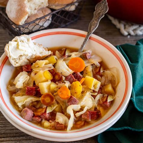 Corned Beef And Cabbage Soup