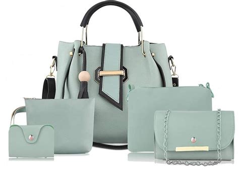 Buy Fargo Women Green Handbag Green Online @ Best Price in India ...